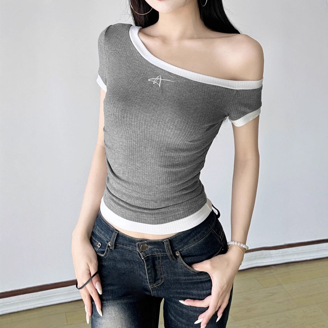 Women's Fitted Short-Sleeve Shirt