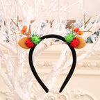 Festive Holiday Antler Headband
