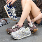 Women's Breathable Running Shoes with Non-Slip Sole and Sporty Design