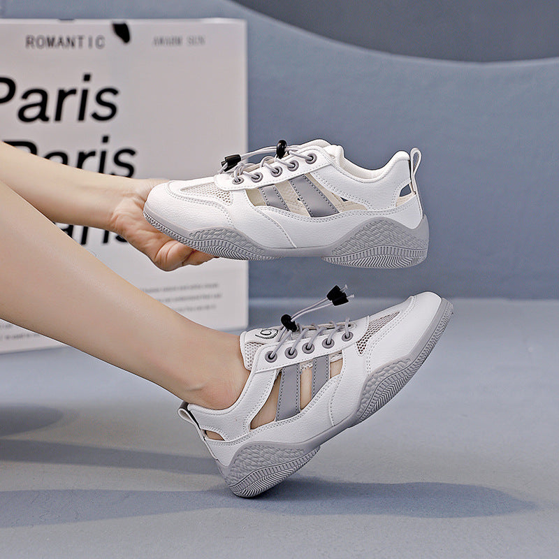 Women's Breathable Athletic Shoes with Flexible Support and Cushioned Sole