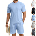 Men's Short-Sleeve Shirt and Bermuda Combination