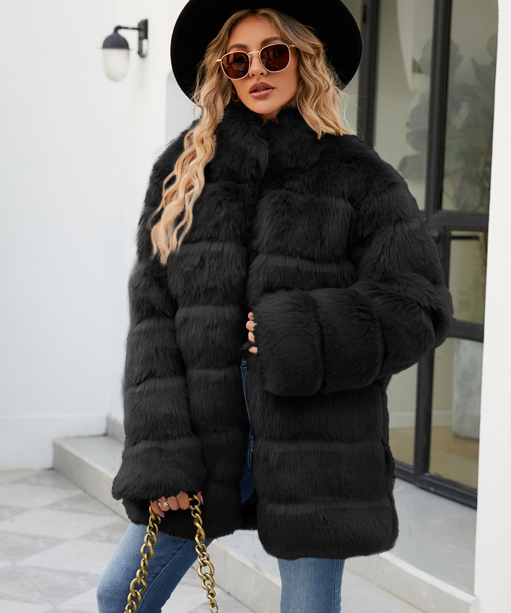 Women's Faux Fur Parka