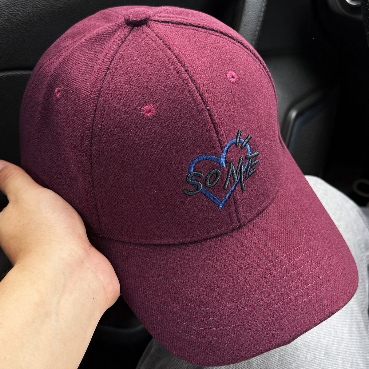 Men's Embroidered Casual Baseball Cap