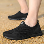Women's Breathable Slip-On Sneakers with Flexible Sole Profile