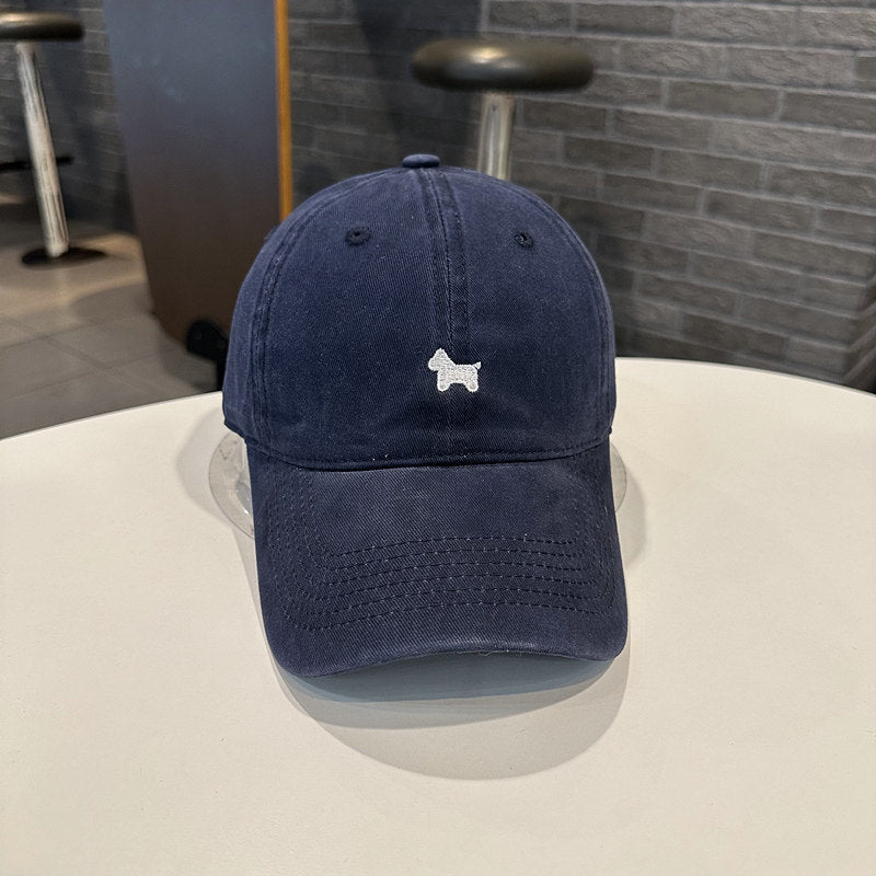 Men's Casual Embroidered Cotton Cap