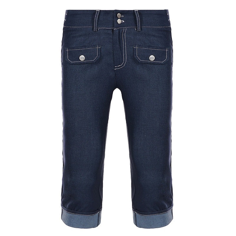 Women's Cotton Culottes with Pockets