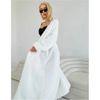 Women's Fluffy Long Cardigan