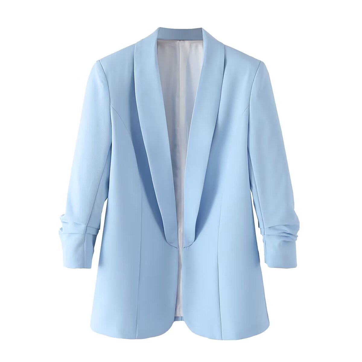 Women's Elegant Blazer with Modern Cut and Pockets