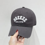 Men's Casual Distressed Cotton Cap