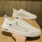 Women's Breathable Casual Sneakers with Transparent Upper and Cushioned Sole
