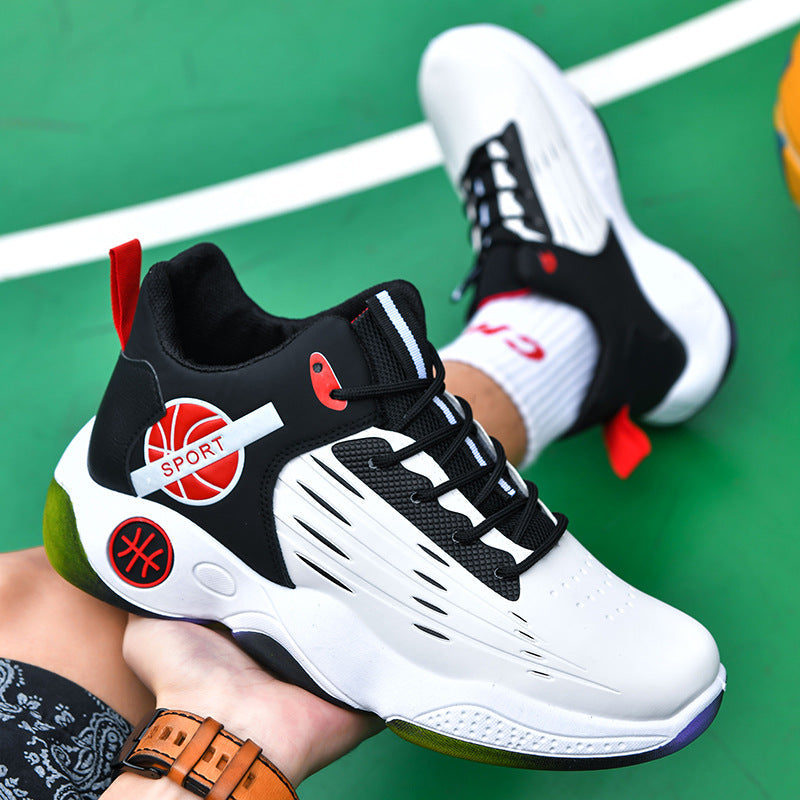 Women's Basketball Sneakers with Breathable Upper and Cushioned Sole