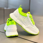 Women's Breathable Casual Sneakers with Flexible Upper and Non-Slip Sole