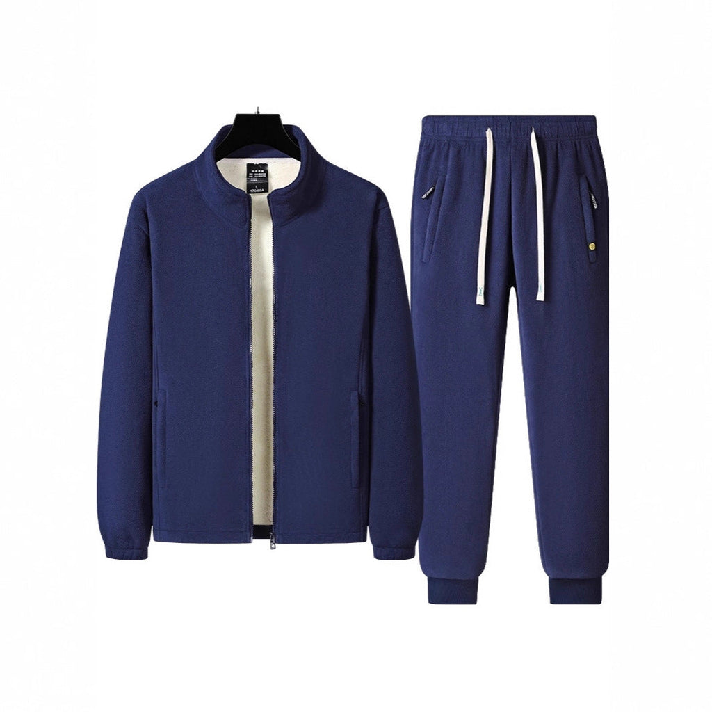 Men's Three-Piece Thermal Fleece Training Set