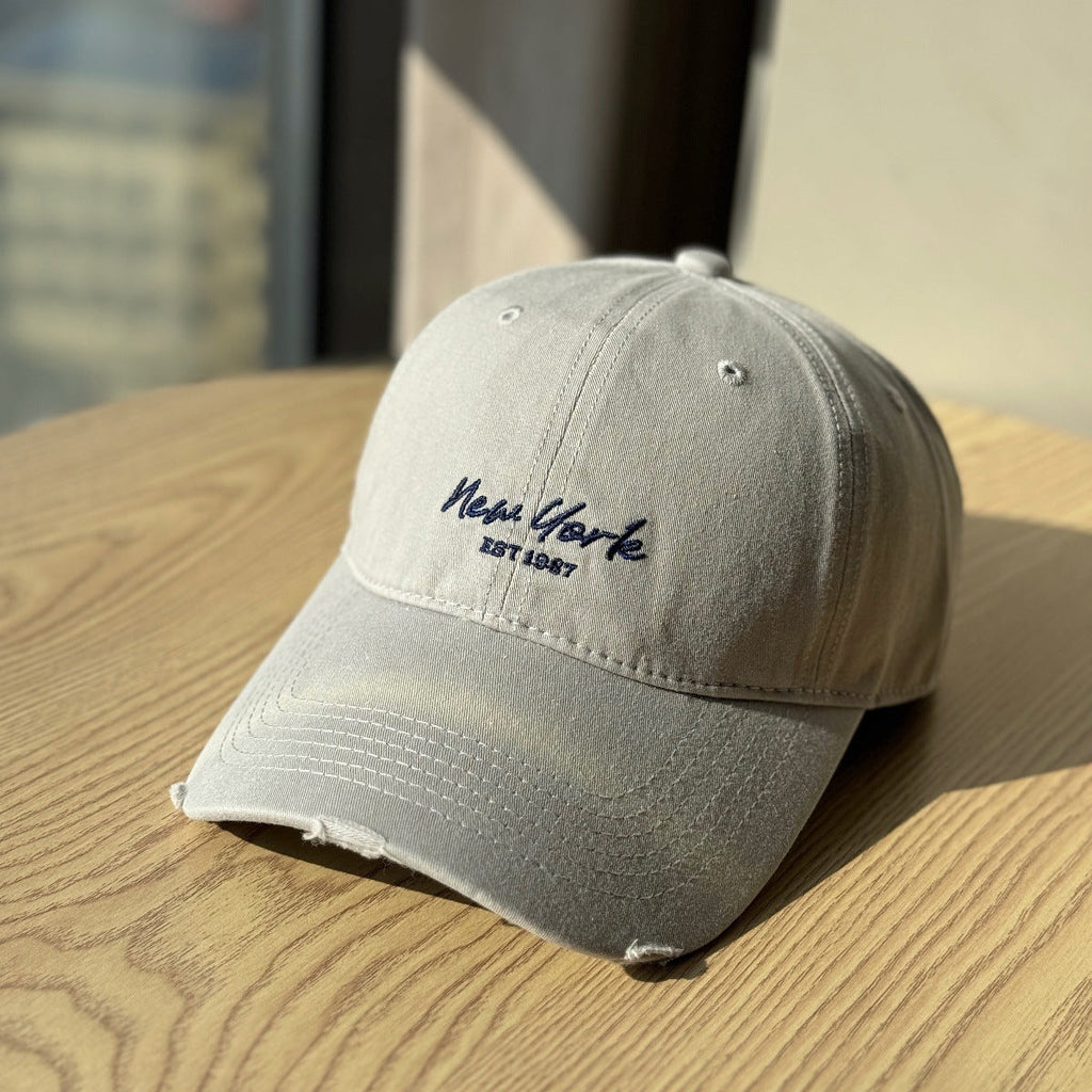 Men's Embroidered Baseball Cap