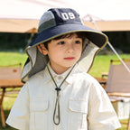 Kids' Sun Hat with Mesh Neck Protection