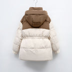 Women's Fashionable Winter Jacket with Functional Pockets and Large Hood