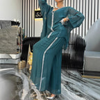 Women's Elegant and Airy Blouse with Wide Cut and Matching Pants