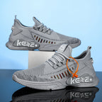 Women's Breathable Casual Sneakers with Elastic Lacing System
