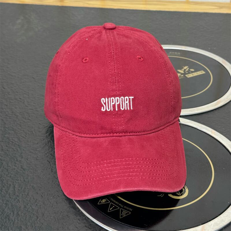 Men's Supportive Embroidered Cotton Baseball Cap