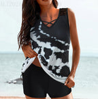 Women's Swim Top with Lace Detail