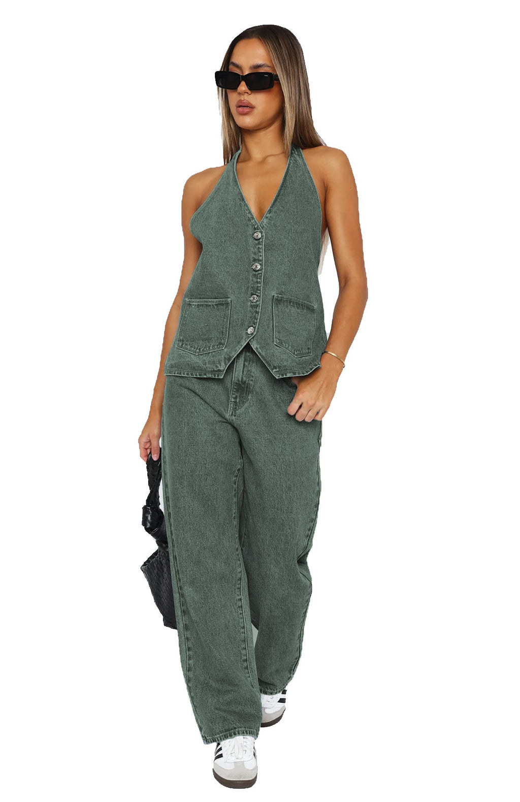 Women's Elegant and Casual Two-Piece Suit Set