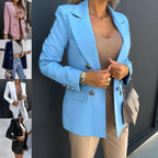 Women's Tailored Double-Breasted Blazer