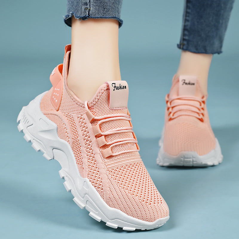 Women's Breathable Running Shoes with Flex Construction