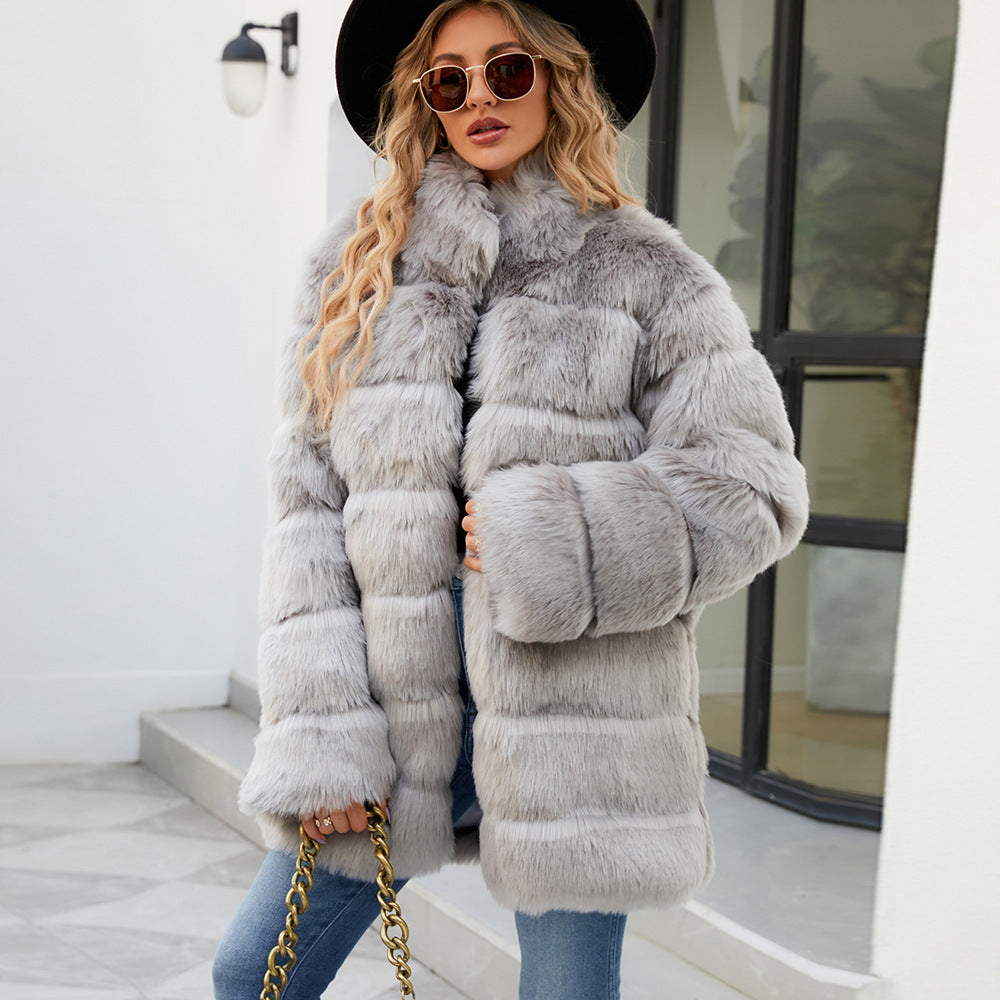 Women's Faux Fur Parka