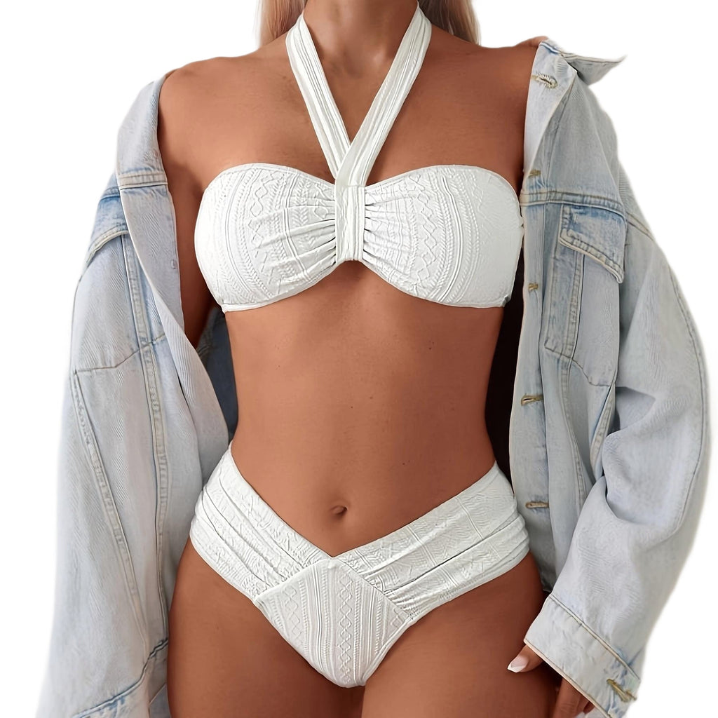 Women's Bandeau Bikini with Wrap Design