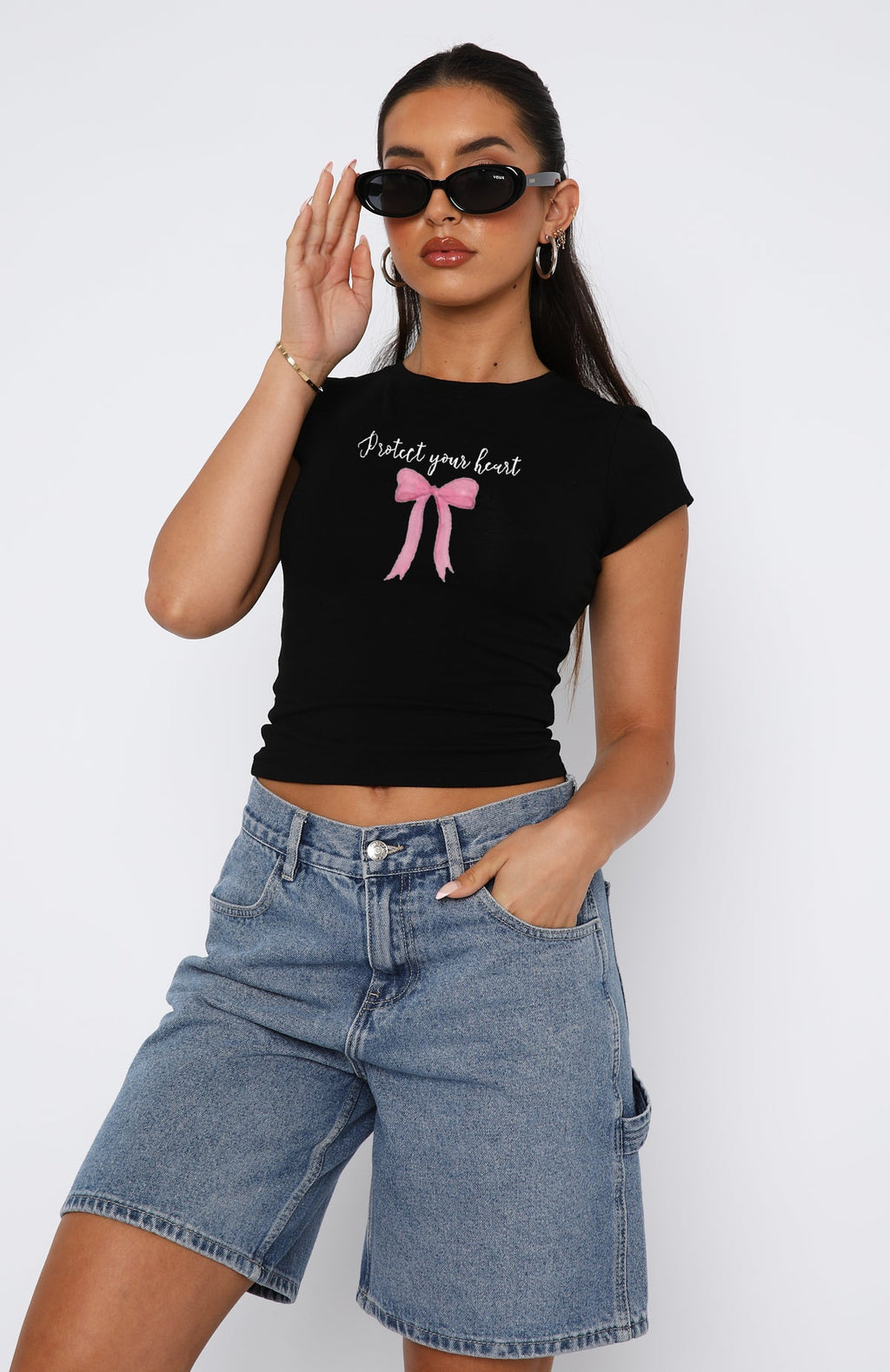 Women's Comfortable Crop Top with Fashionable Print