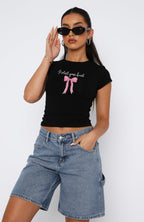 Women's Comfortable Crop Top with Fashionable Print