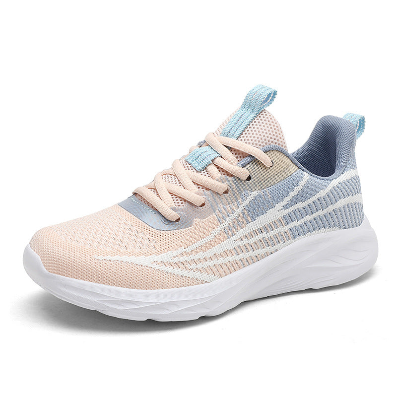 Women's Breathable Running Shoe with Flexible Upper and Cushioned Sole