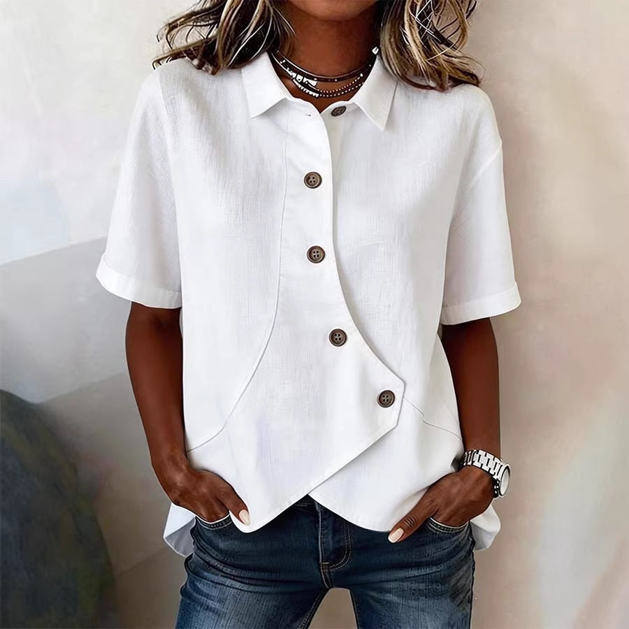 Women's Button-Detail Blouse