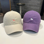 Men's Casual Embroidered Cotton Cap