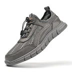 Women's Breathable Sports Sneakers with Elastic Quick-Lace System