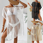 Women's Elegant Crochet Beach Cover-Up