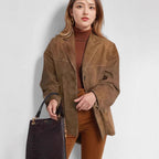 Elegant Suede Blazer