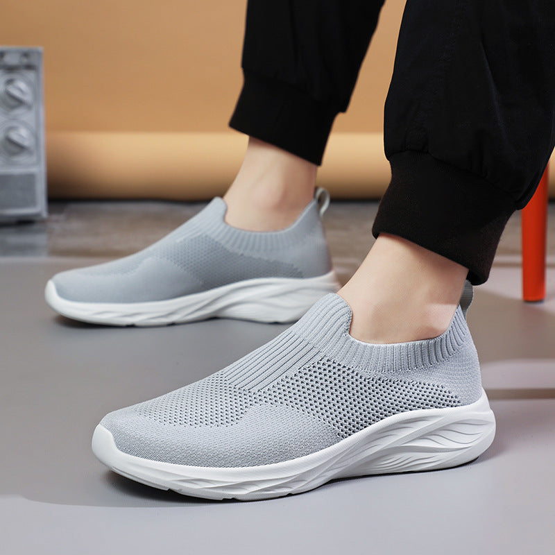 Women's Breathable Sock Shoes with Flexible Upper and Non-Slip Sole