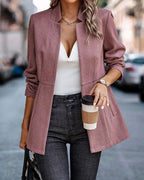 Women's Elegant Textured Cardigan