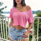 Women's Casual Short-Sleeve Shirt