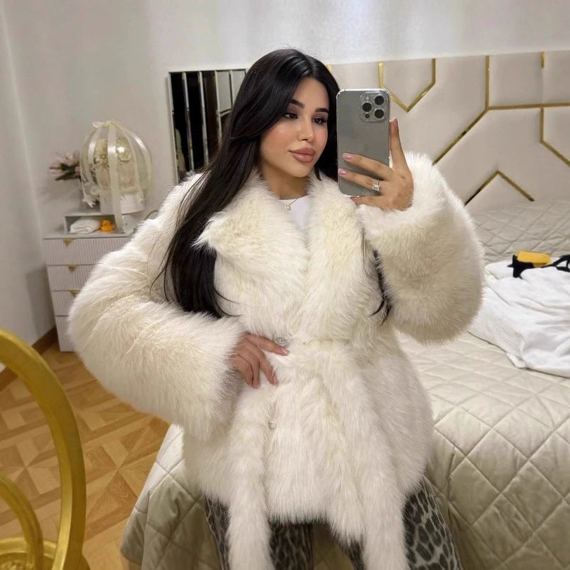 Women's Elegant Trendy Faux Fur Bolero