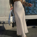 Elegant High-Waisted Maxi Skirt