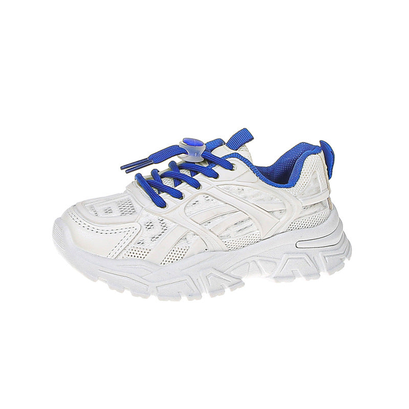 Breathable Sports Sneakers with Quick-Lace System