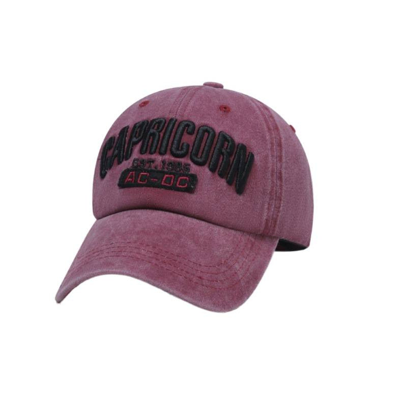 Men's Embroidered Cotton Baseball Cap