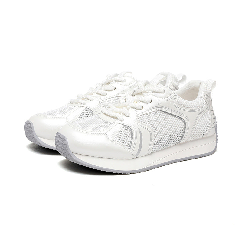 Women's Breathable Casual Sneakers with Shock-Absorbing Sole