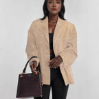 Elegant Suede Blazer