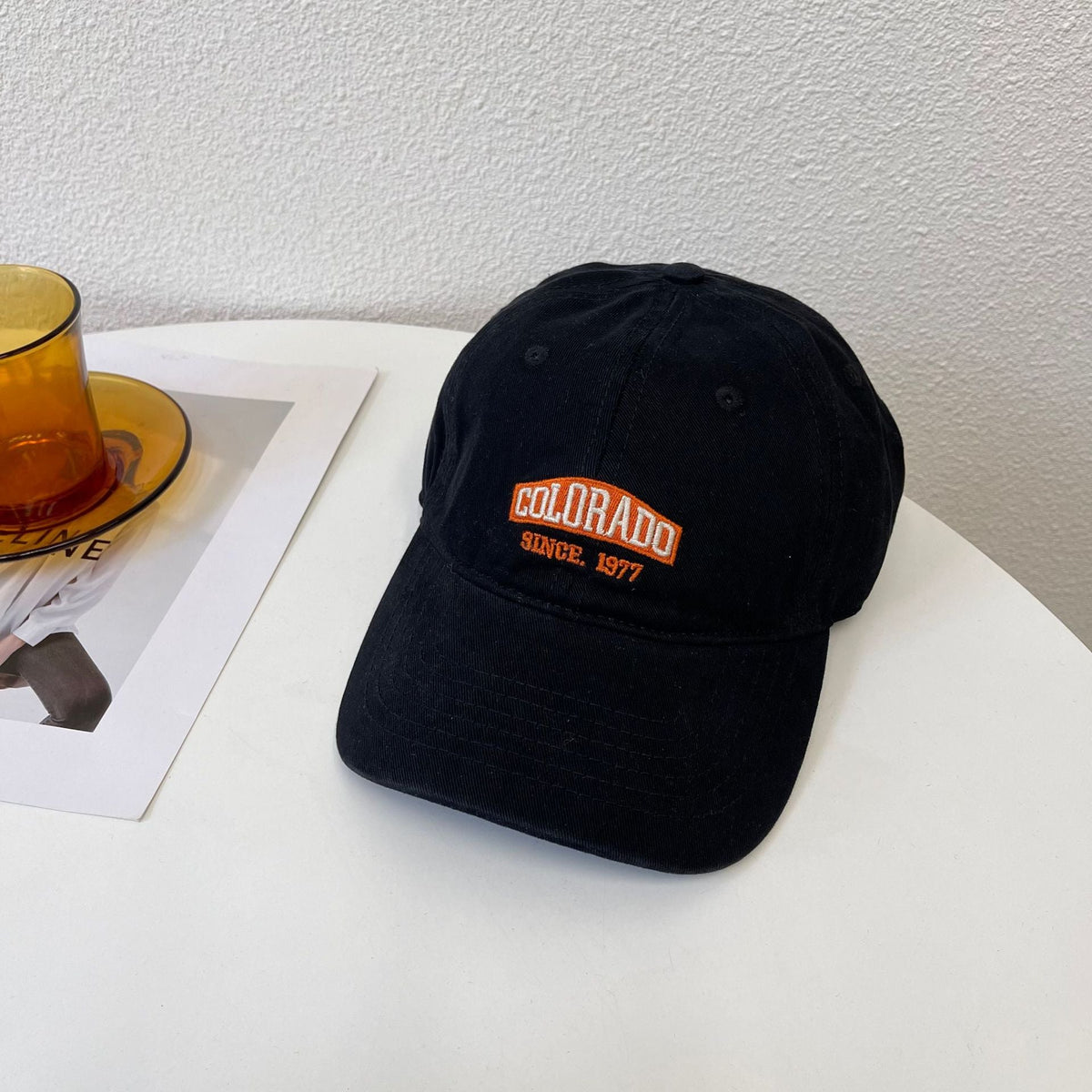 Men's Casual Cotton Adjustable Baseball Cap