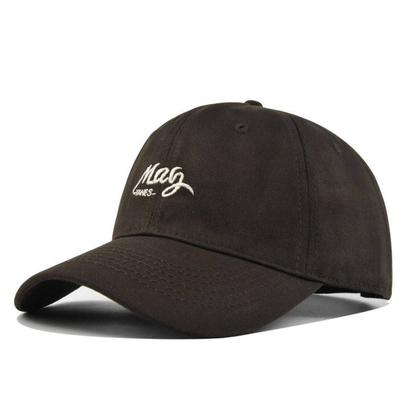 Men's Cotton Baseball Cap with Embroidered Design