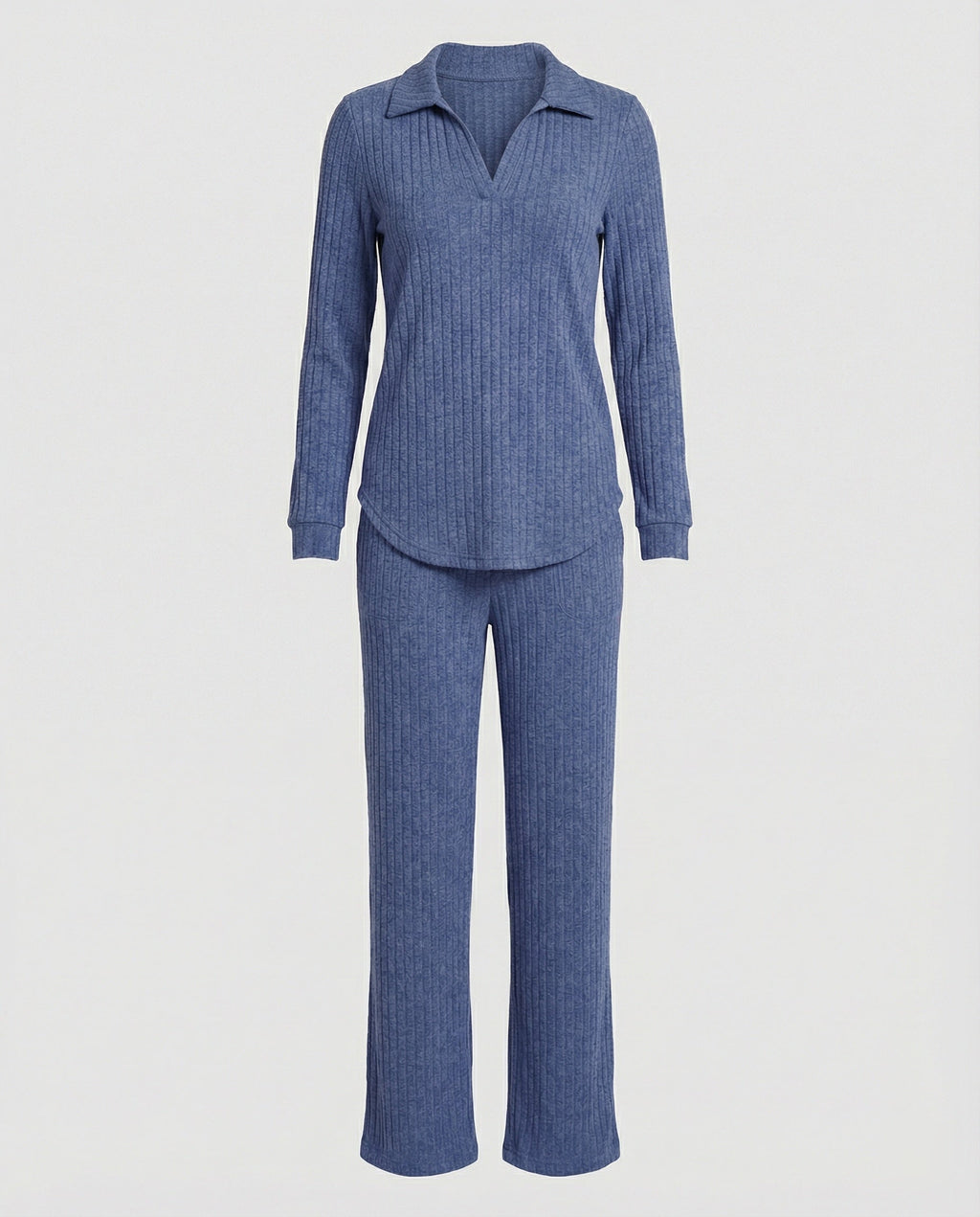 Women's Ribbed Lounge Set