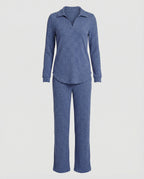 Women's Ribbed Lounge Set